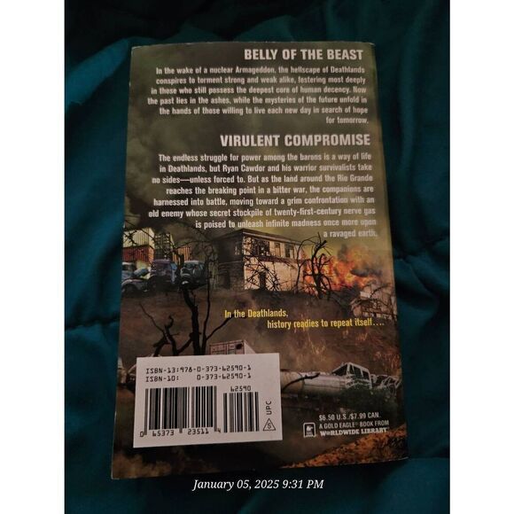 Death lands sunspot by James Axler gold eagle books isbn 9780373625901 - Picture 4 of 5